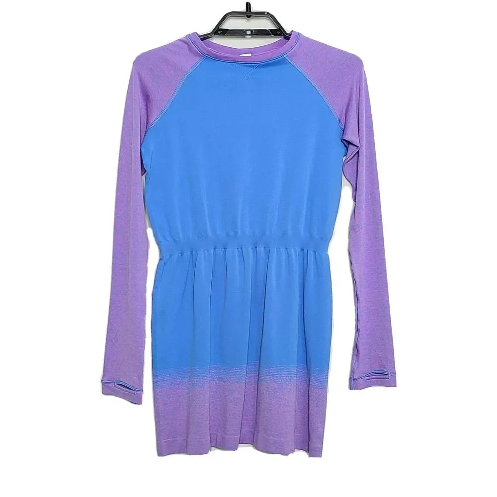 Ivivva Girls Dress Officially Awesome SZ 14 Blue